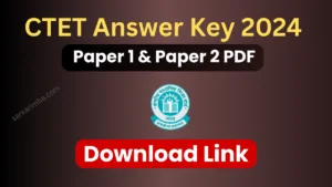CTET Answer Key 2024