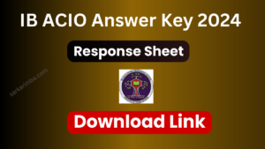 IB ACIO Answer Key 2024