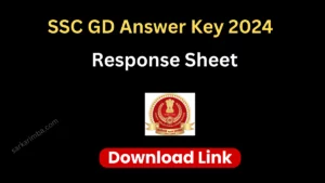 SSC GD Answer Key 2024